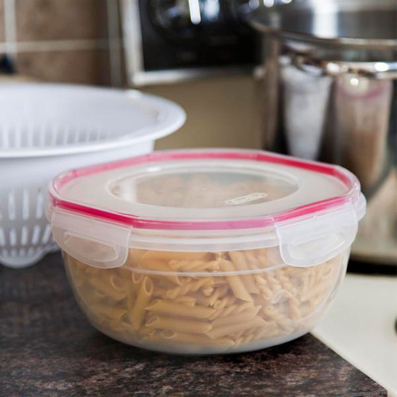 Sterilite Rocket Red Ultra Seal Latching Bowl, 4.7 Quart - Image 5